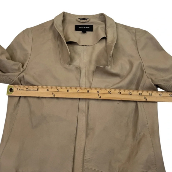 Mackage Lambskin Nude Leather Jacket - Picture 15 of 16
